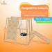 Avenlur Sweetgum XL indoor sensory playset dimensions diagram