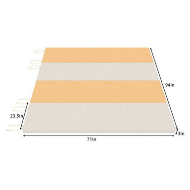 Avenlur Walnut MODULAR Playset Mat dimensions