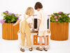 Avenlur Woodland Mud Kitchen – Montessori Outdoor Wooden Play Kitchen with kids playing