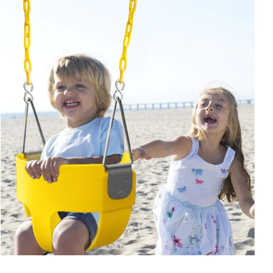Baby swing for Sycamore Swing Set with kids playing