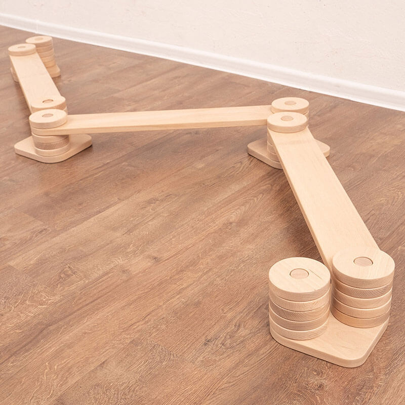 Balance Beam for Kids Circular Joints