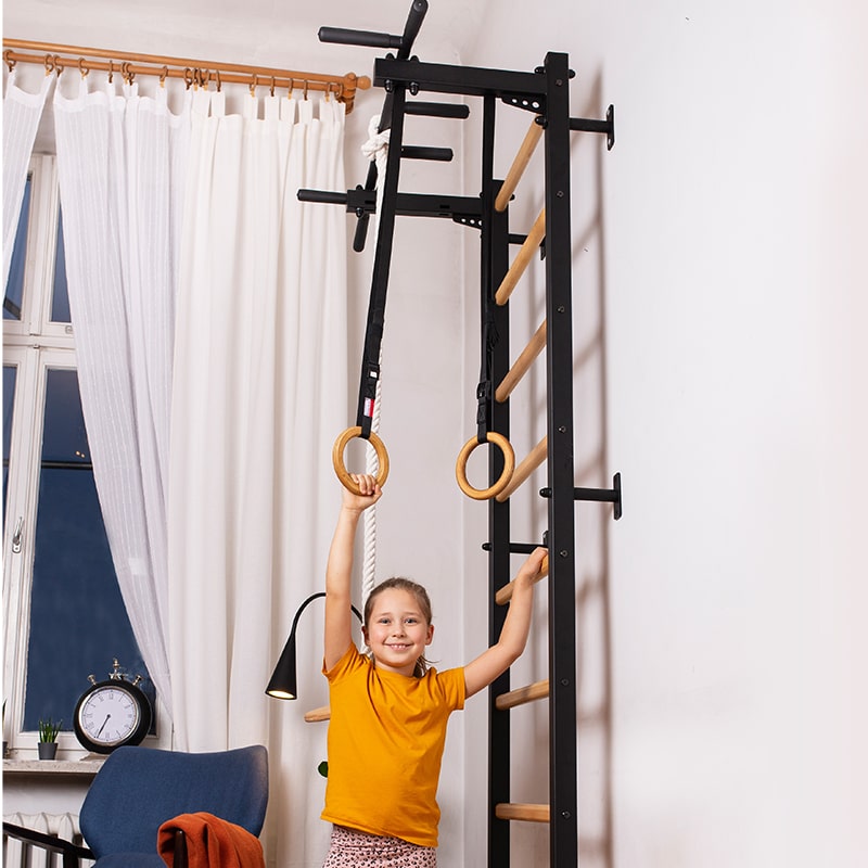 BenchK Series 7 Swedish Wall Bars with Gymnastics Accessories