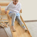 Avenlur Betula Swedish Wall Ladder with child sliding