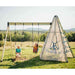 Bijou Mainstay & Sway – two kids swinging outdoors