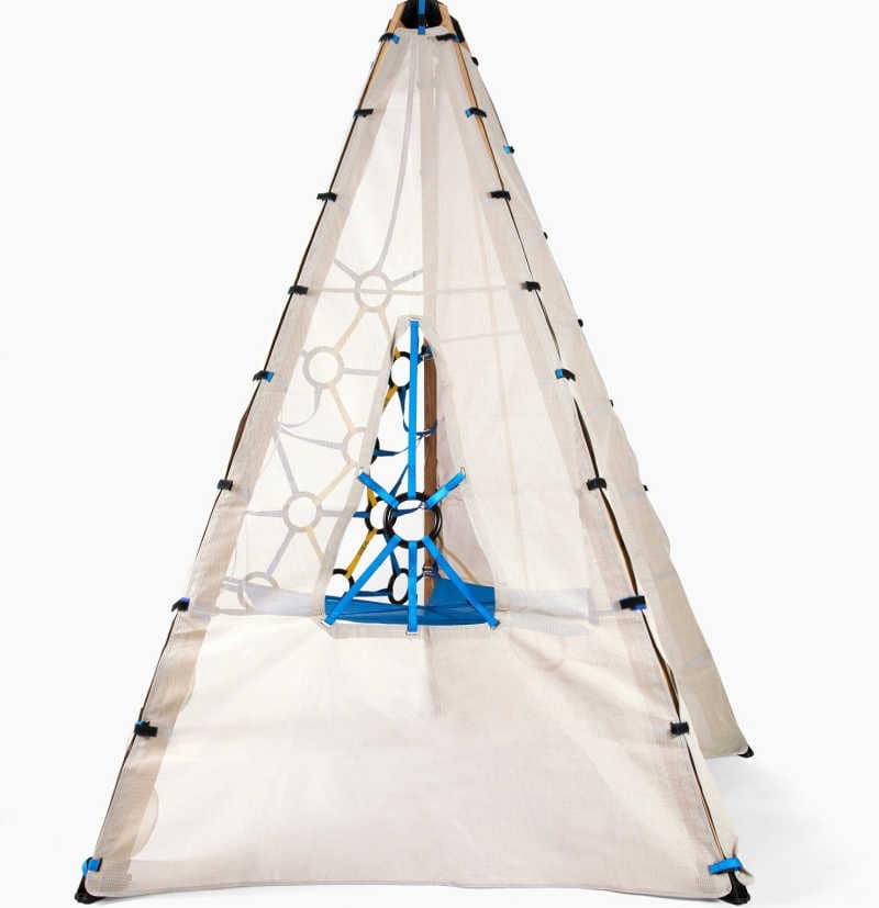 Bijou Build outdoor playset teepee Window