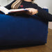 Dark blue BouncyBand Comfy Hugging Peapod Large 80 inch sensory seat