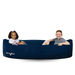 Dark blue BouncyBand Comfy Hugging Peapod Large inflatable sensory seat