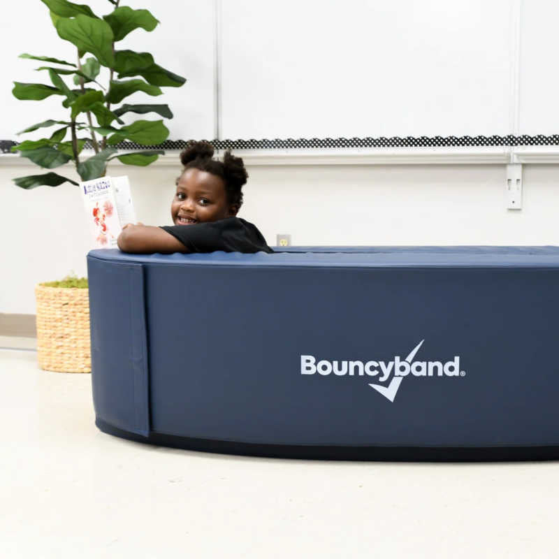 BouncyBand Soft Sensory Lounger in a sensory room
