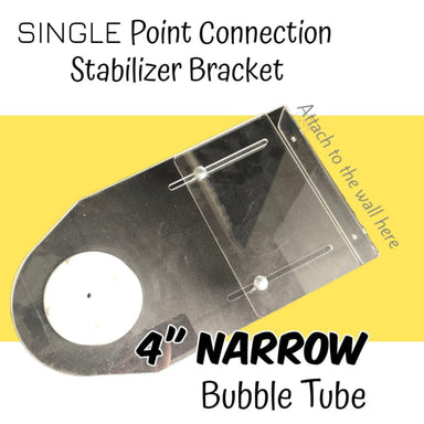 Budget bubble tube wall bracket