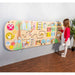 BumblebeeSmart® Rounded Sensory Wall Panel with girl