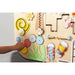 BumblebeeSmart® Rounded Sensory Wall Panel Set kid turning wheels