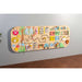 BumblebeeSmart® Rounded Sensory Wall Panel Set on wall
