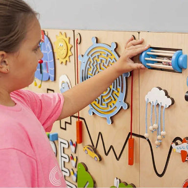 Sensory Wall Panel Spring colors Theme 