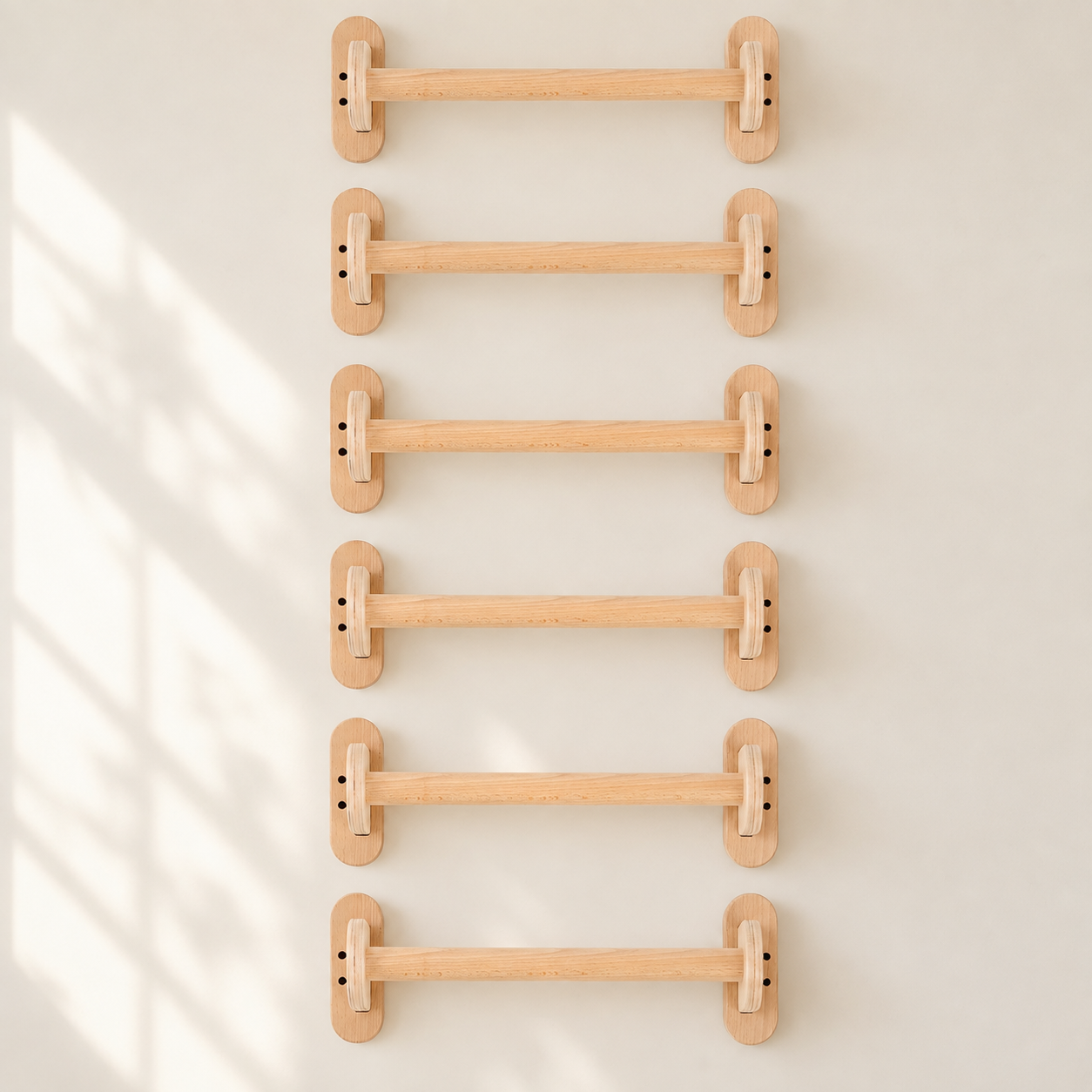 Wood and Hearts Monkey Bars Kit