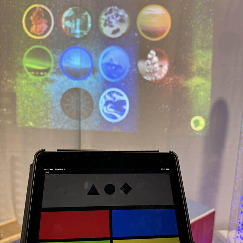 Chromatheme Plus - 9crtmp Symbolic Interaction and Digital Control for Sensory Rooms