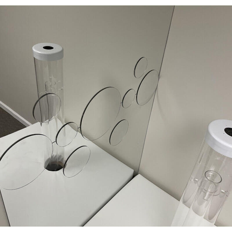 Circles Acrylic Mirror Set for Sensory Rooms Bubble Tube