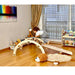 climbing arch rocker with a boy in a playroom