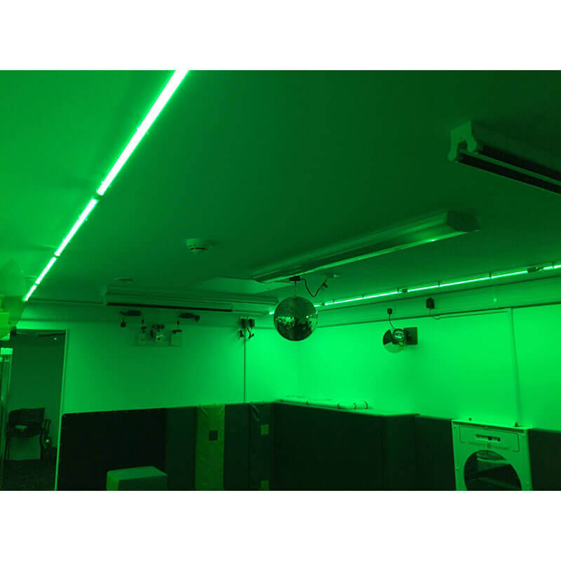 Color Wash Starter Set a for Sensory Rooms Green Led Lighting