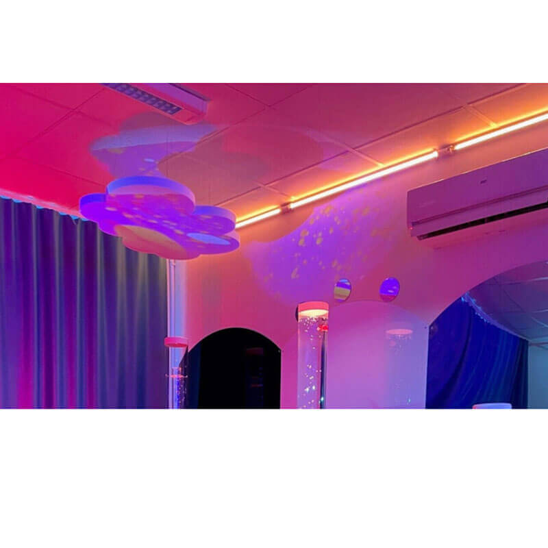 Color Wash Starter Set a for Sensory Rooms Pink-Purple Lighting