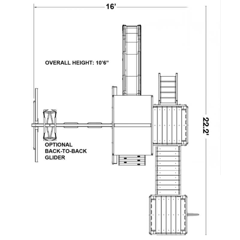 Congo Monkey Playset 5 Dimensions