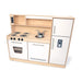 Contemporary pretend Kitchen Combo - White - Wb7451 Corner View