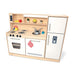 Contemporary pretend Kitchen Combo - White - Wb7451 Corner View Set
