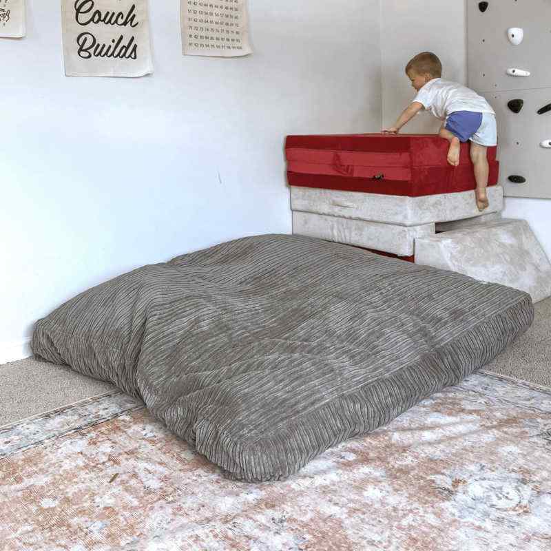 CordaRoy's Terry Corduroy Children's Sensory Crash Pad in a playroom