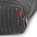 Close up of CordaRoy's gray terry corduroy children's sensory crash pad fabric