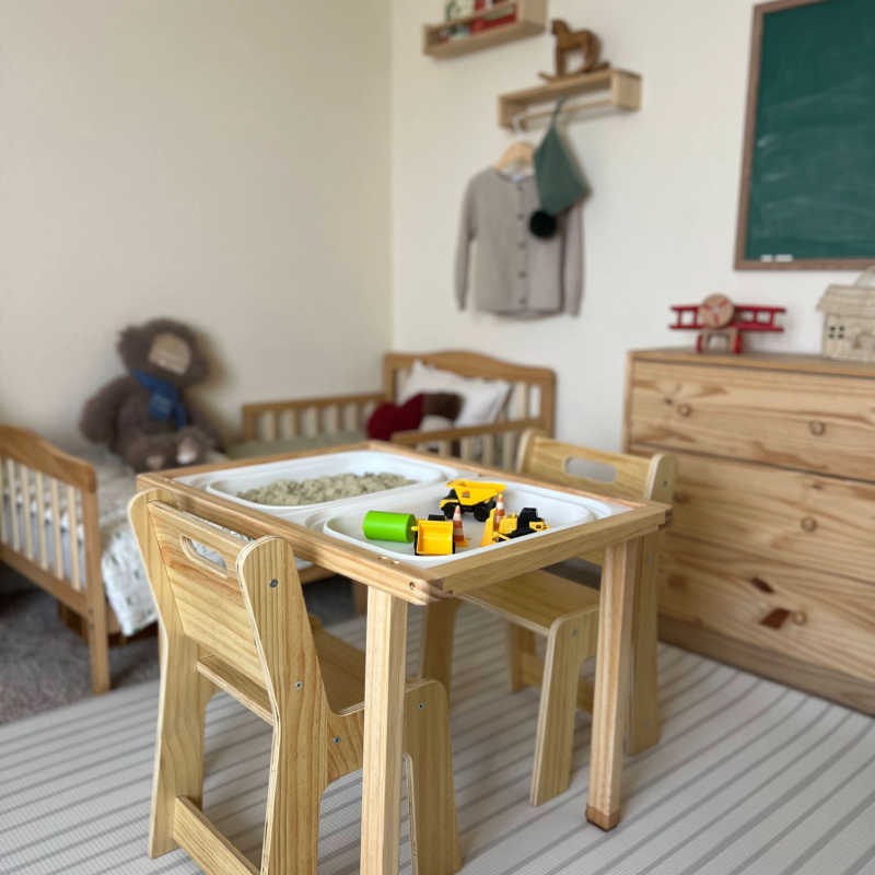 Sensory activity table and chair set