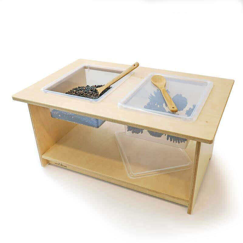 Deluxe Toddler Sensory Table with Bins - WB1854