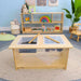 Deluxe Toddler Sensory Table With Bins - Wb1854 Front View