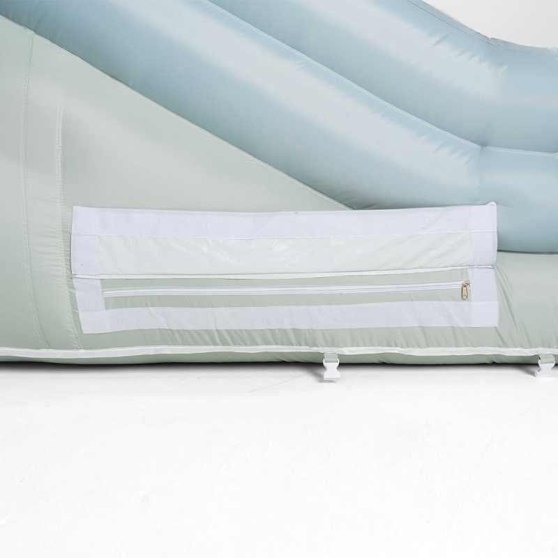 Double Slide Kids Inflatable inflatable release zipper