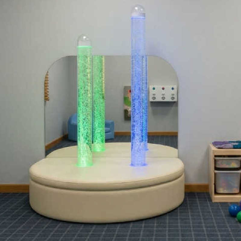 Double BUbble hub front view in a sensory room