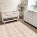 Eeveve Kilim Play Mat Soft Beige (Sand) in a nursery