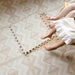 Eeveve Kilim Play Mat Soft Beige (Sand) piece removed