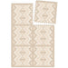 Eeveve Kilim Play Mat Soft Beige (Sand) piece added on