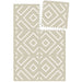 Eeveve Modern Blocks Soft Sage - Play Mat overview