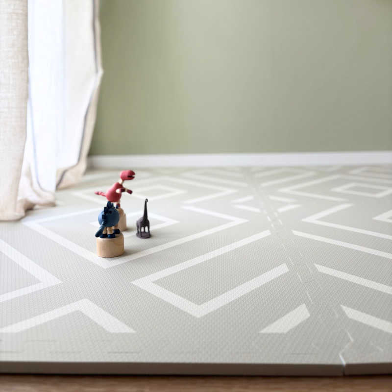 Eeveve Modern Blocks Soft Sage - Play Mat with toys