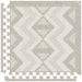 Eeveve Kilim Feather Gray Play Mat single piece 