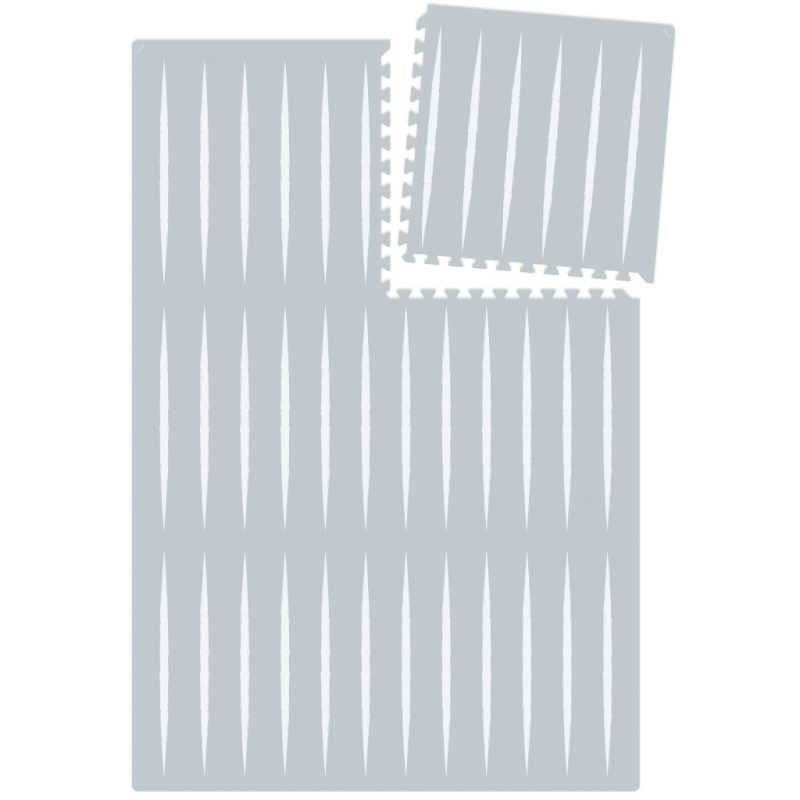 Eeveve Lucio Nordic Mist Play Mat entire mat with piece out
