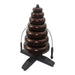 Ensoul bell tree playground musical equipment in black copper free standing