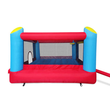 Enormous bounce house side view