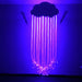 Experia Calming Fiber Optic Rain Cloud Front View Purple