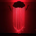 Experia Calming Fiber Optic Rain Cloud Front View Red