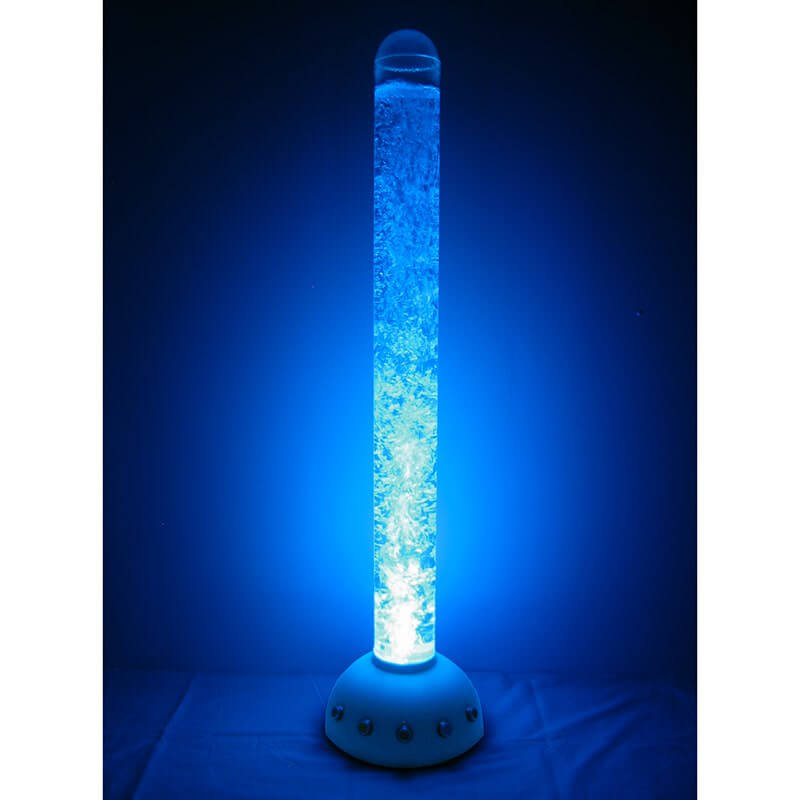 Experia Touch Sensitive LED Bubble Tube Front View Blue