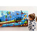 Extra Large Mountain Themed Busy board with a gril playing