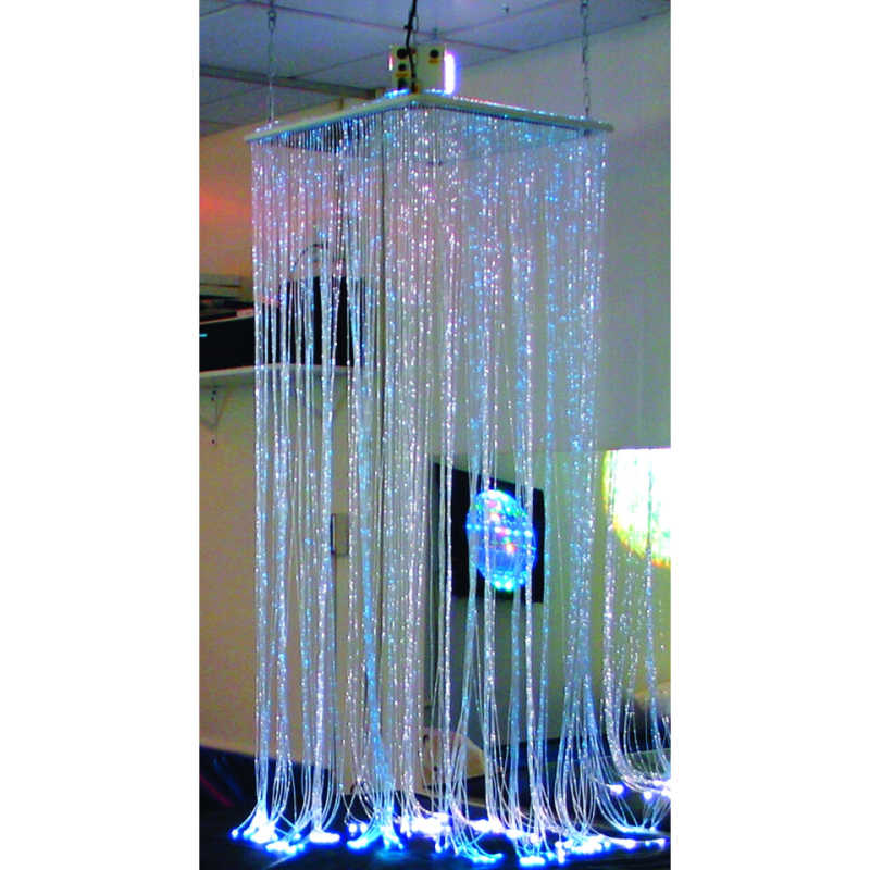 Fiber Optic Waterfall Sensory Light assembled