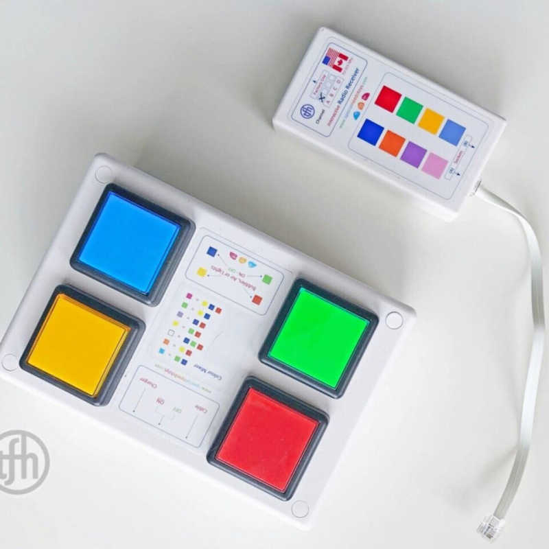 Fiber Optic Waterfall Sensory Light with 4 button controller