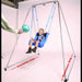 Portable Foldaway Swing Frame - 8TLFS – Ground Stay Extensions with a boy playing