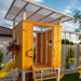 Forest - Modern Backyard Outdoor Swing Set Up close